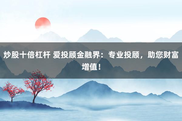 炒股十倍杠杆 爱投顾金融界：专业投顾，助您财富增值！